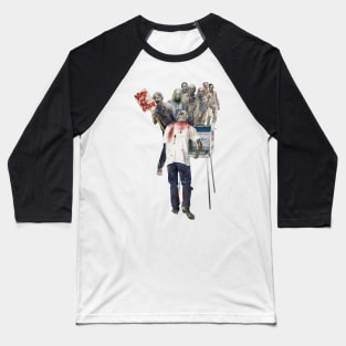 Zombies Voting Baseball T-Shirt